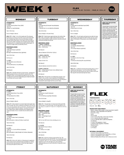 FLEX: German-Volume Training 6-Week Cycle [E-Book]